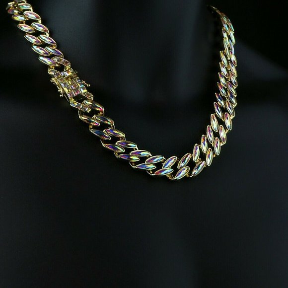 14k Gold 14mm 20" Cuban Chain - Picture 2 of 3